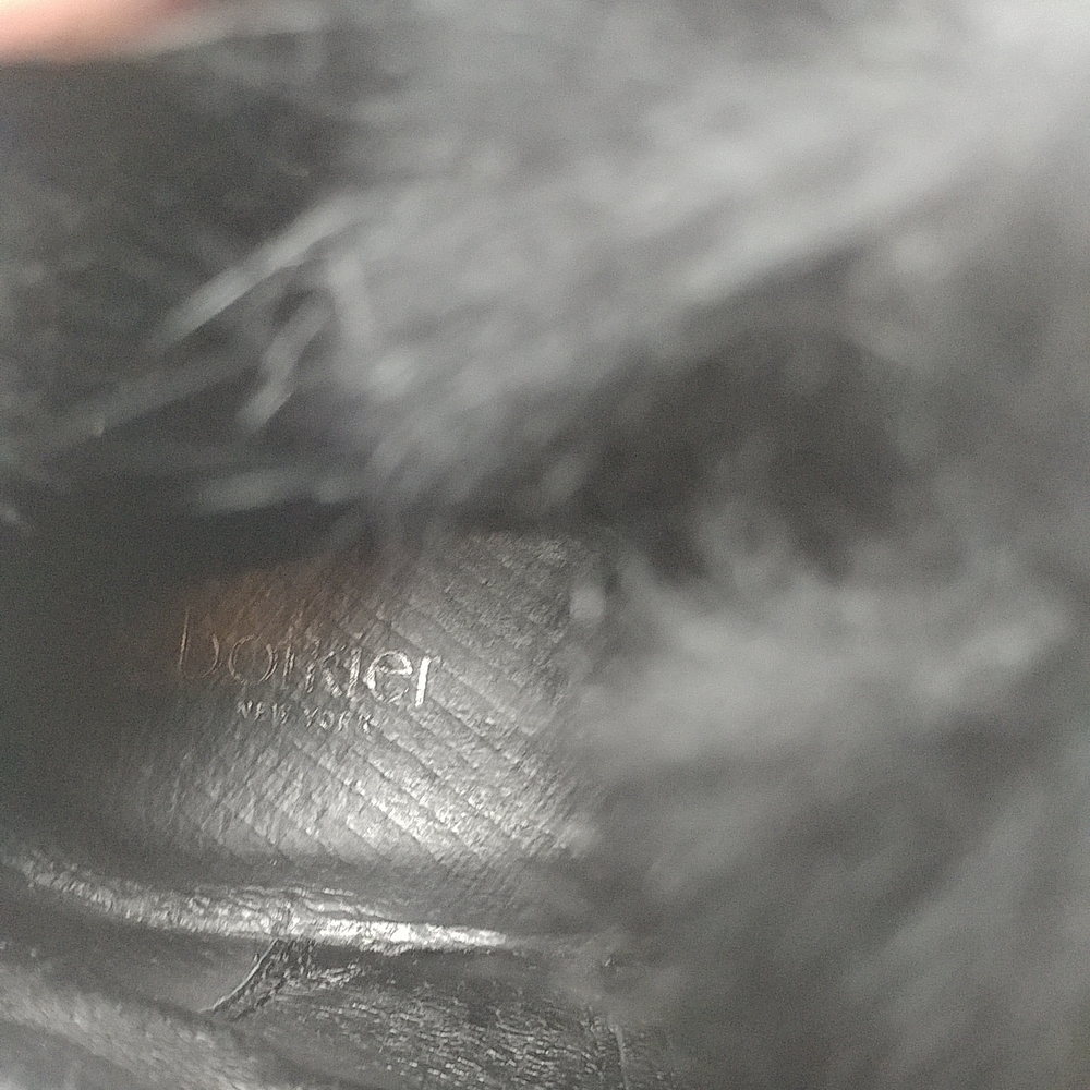 Botkier Black Suede Fur Winter Boots - Picture 7 of 9
